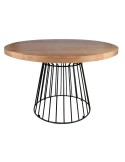 Mesa de Comedor SUDOKU 130 cm Metal/Madera