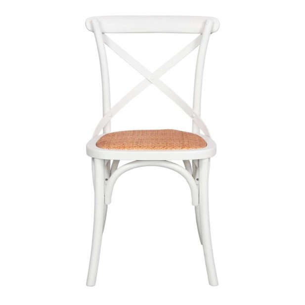 Silla SASHA Blanca Bistro Paris - Vackart Silla SASHA Blanca Bistro Paris - Vackart