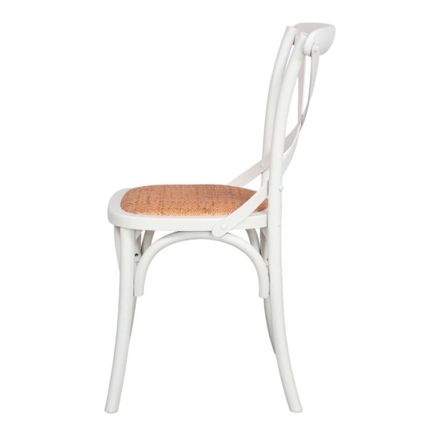 Silla SASHA Blanca Bistro Paris - Vackart Silla SASHA Blanca Bistro Paris - Vackart
