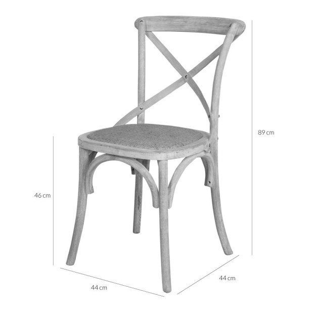 Silla SASHA Negra Bistro Paris - Vackart Silla SASHA Negra Bistro Paris - Vackart