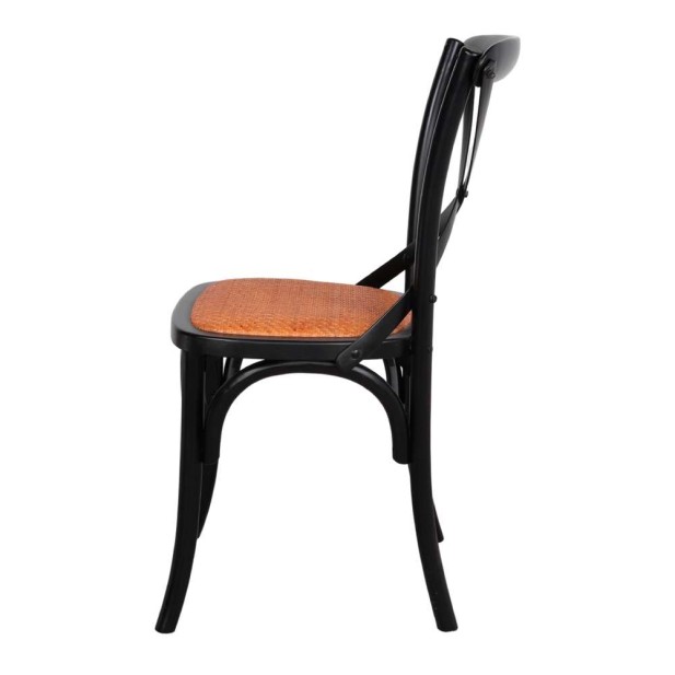Silla SASHA Negra Bistro Paris - Vackart Silla SASHA Negra Bistro Paris - Vackart
