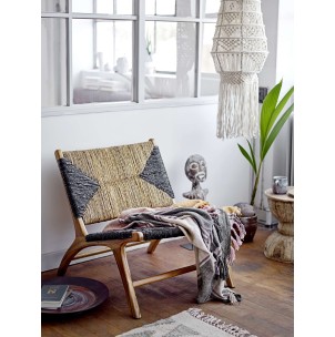 Sillón GRANT, Teca Natural / Negro - Bloomingville. Vackart 2