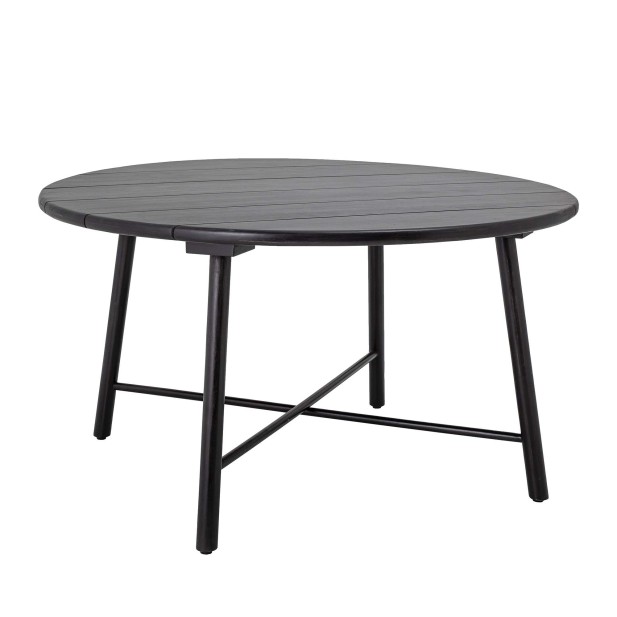 Mesa LOPE Ø140 cm de Comedor, Acacia Negra - Bloomingville. Vackart