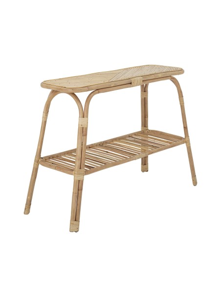 Consola THENNA, Ratán Natural- Bloomingville. Vackart