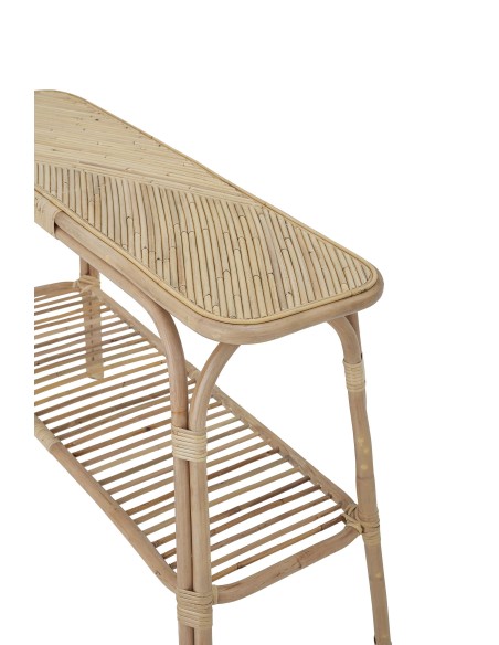 Consola THENNA, Ratán Natural- Bloomingville. Vackart