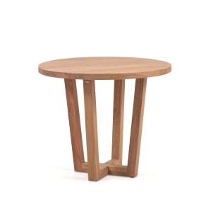Mesa Nahla Ø90 cm Acacia Natural - Kave Home, Vackart. CC6001M43. Muebles de diseño en Vackart, los mejores muebles nórdicos.