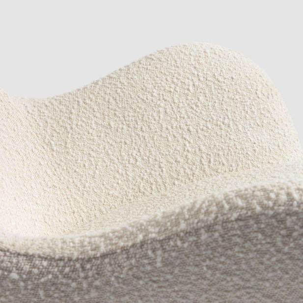 Mecedora Vania Borrego Blanco  - Kave Home Mecedora Vania Borrego Blanco  - Kave Home