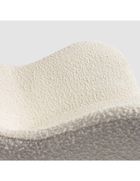 Mecedora Vania Borrego Blanco  - Kave Home