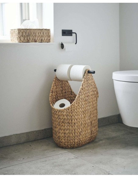 Cesta PAPER, Jacinto de Agua / Madera Natural - House Doctor. Vackart