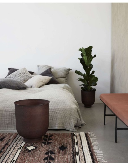 Set 2 Maceteros VIG, Metal Henna - House Doctor. Vackart