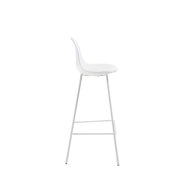 Taburete Alto BRIGHTER 65 cm, Blanco - Kave Home. Vackart Taburete Alto BRIGHTER 65 cm, Blanco - Kave Home. Vackart