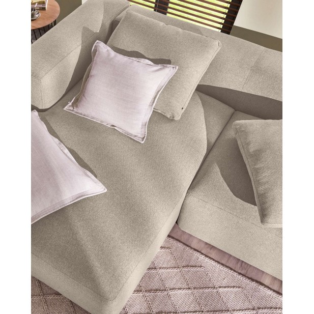 Cojín BLOK 40x60 cm, Textil Beige - Kave Home. Vackart