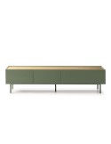 Mueble TV ARISTA 180x40 cm, Verde Claro - Teulat