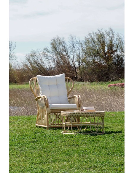 Sillón MIND Ratán Natural - Vackart