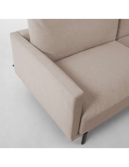 Sofá Galene 3 plazas beige 174 cm - Kave Home, Vackart. S801_20_GR39