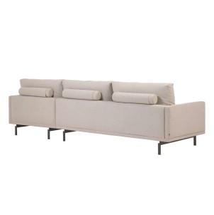Sofá Galene 3P, chaise der beige 254 cm - Kave. Vackart S801_40D_GR39 2