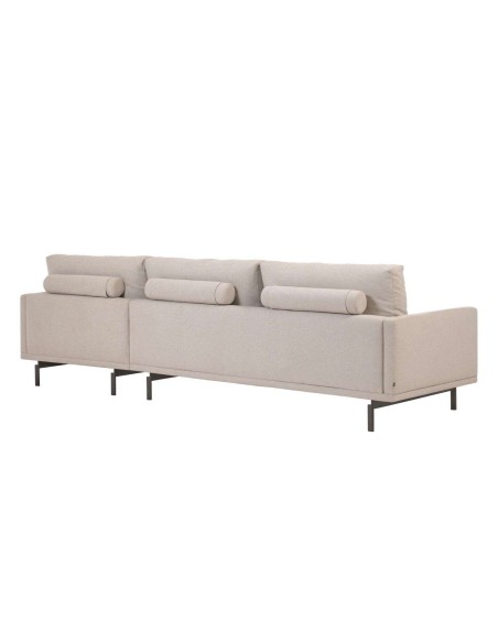 Sofá Galene 3P, chaise der beige 254 cm - Kave. Vackart S801_40D_GR39