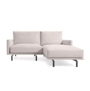 Sofá Galene 3 plazas con chaise longue derecho beige 194 cm - Kave Home, Vackart. S801_41D_GR39. Muebles de diseño en Vackart, los mejores muebles nórdicos.