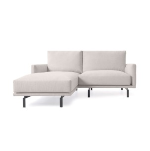 Sofá Galene 3 plazas con chaise longue izquierdo beige 194 cm - Kave Home, Vackart. S801_41I_GR39. Muebles de diseño en Vackart, los mejores muebles nórdicos.