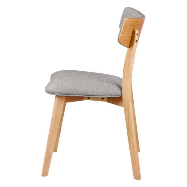 Silla HAREID roble gris claro Silla HAREID roble gris claro