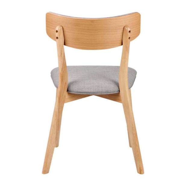 Silla HAREID roble gris claro Silla HAREID roble gris claro
