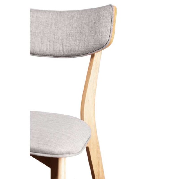 Silla HAREID roble gris claro Silla HAREID roble gris claro