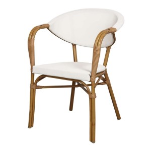 Silla NIZA, aluminio/textilene- Vackart