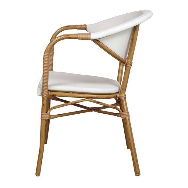 Silla NIZA, aluminio/textilene