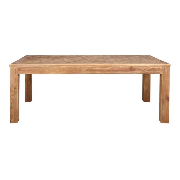 Mesa JOQUER 200x90 cm de Comedor, Madera Reciclada. Vackart