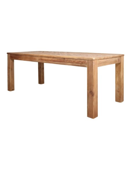 Mesa JOQUER 200x90 cm de Comedor, Madera Reciclada. Vackart