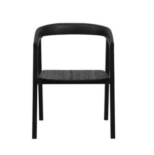 Silla ARC, Teca Reciclada Negra - Dareels. Las originales y exclusivas sillas de diseño de Dareels en Vackart, tu tienda de diseño online.