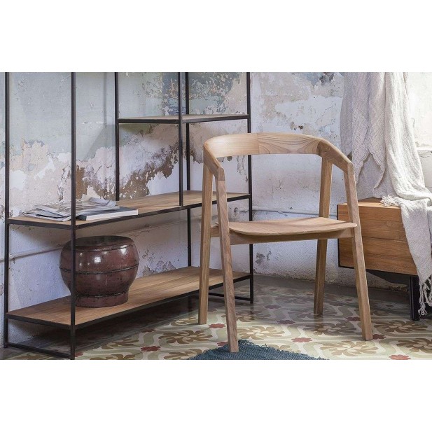 Silla ARC, Teca Reciclada Natural - Dareels. Vackart Silla ARC, Teca Reciclada Natural - Dareels. Vackart
