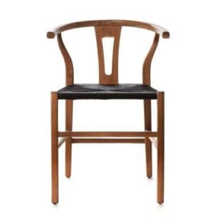 Silla ROB, Teca Reciclada Natural / Cuerda Negra - Dareels. Las originales y exclusivas sillas de diseño de Dareels en Vackart, tu tienda de diseño online.