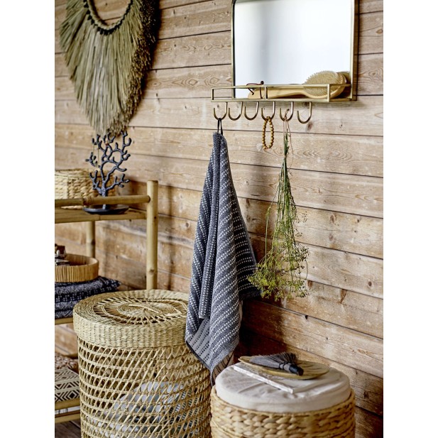 Set 2 Cestas con Tapa CONNIE, Algas Marinas - Bloomingville. Vackart