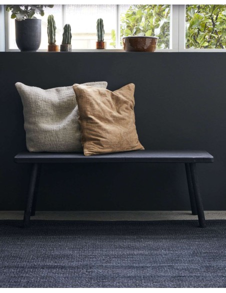 Banco NADI 120x38 cm, Madera Negra - House Doctor. Vackart