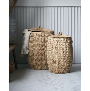 Set 2 Cestas con Tapa LAUN, Jacinto de Agua - House Doctor. Vackart 2