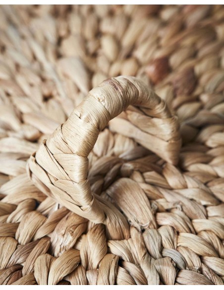 Set 2 Cestas con Tapa LAUN, Jacinto de Agua - House Doctor. Vackart