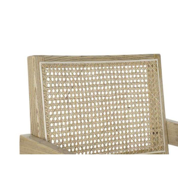 Set 2 Sillas CHANDIGARH, Olmo / Ratán Natural - Vackart Set 2 Sillas CHANDIGARH, Olmo / Ratán Natural - Vackart