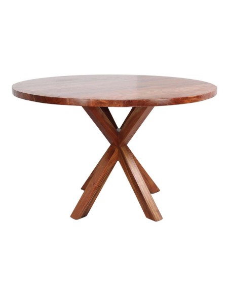 Mesa ANAIS Ø110 cm de Comedor, Madera Natural. Vackart