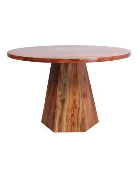 Mesa SASKIA Ø110 cm, Mango / Acacia Natural. Vackart
