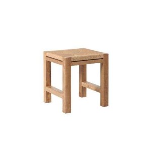 Taburete CORA, Teca Reciclada Natural / Cuerda - Dareels. Los originales y exclusivos taburetes de diseño de Dareels en Vackart, tu tienda de diseño online.