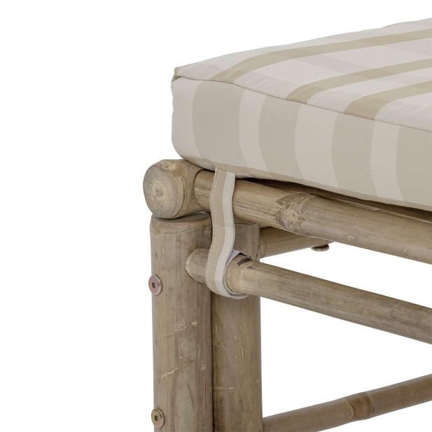 Sofá Modular KORFU III, Bambú / Textil Natural - Bloomingville. Vackart Sofá Modular KORFU III, Bambú / Textil Natural - Bloomingville. Vackart