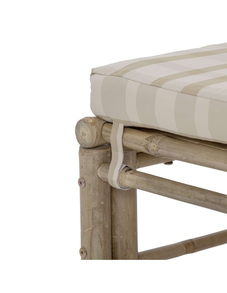 Sofá Modular KORFU III, Bambú / Textil Natural - Bloomingville. Vackart