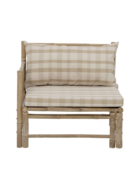 Sofá Modular KORFU III, Bambú / Textil Natural - Bloomingville. Vackart