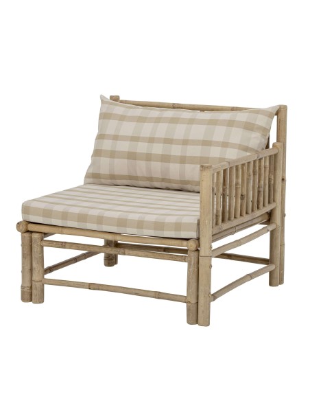 Sofá Modular KORFU III, Bambú / Textil Natural - Bloomingville. Vackart