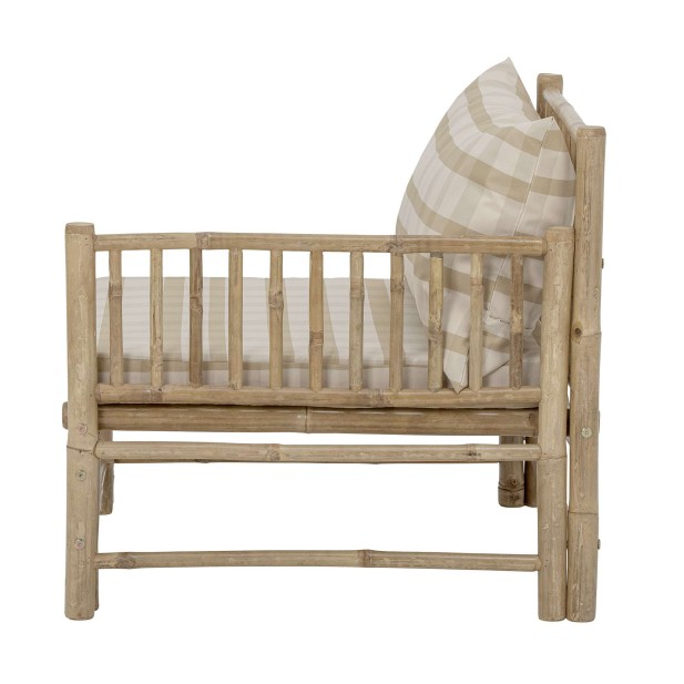 Sofá Modular KORFU III, Bambú / Textil Natural - Bloomingville. Vackart Sofá Modular KORFU III, Bambú / Textil Natural - Bloomingville. Vackart