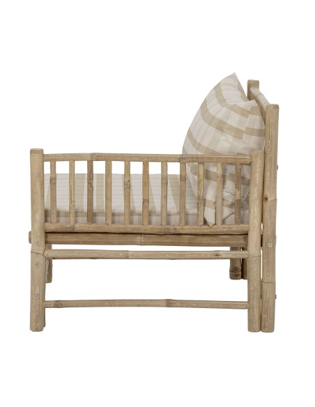 Sofá Modular KORFU III, Bambú / Textil Natural - Bloomingville. Vackart