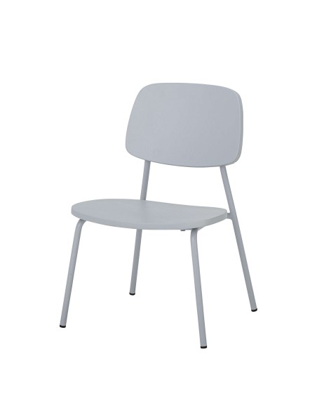 Silla Infantil GUGGA, Contrachapado Gris Claro - Bloomingville. Vackart
