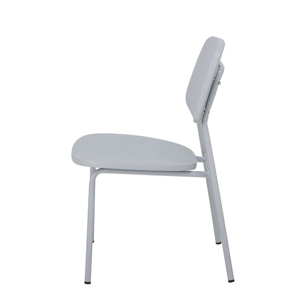 Silla Infantil GUGGA, Contrachapado Gris Claro - Bloomingville. Vackart