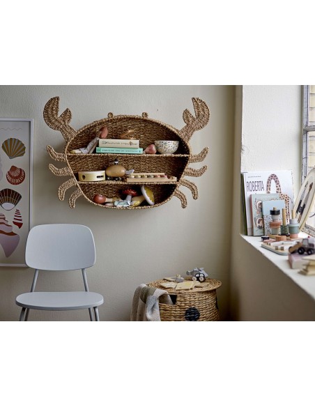 Silla Infantil GUGGA, Contrachapado Gris Claro - Bloomingville. Vackart